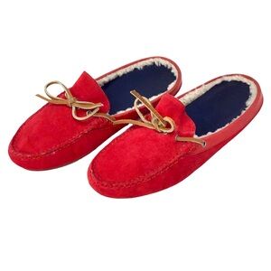 Cole Haan Suede House Shoes.  Men’s size 8. Very.comfortable super warm.